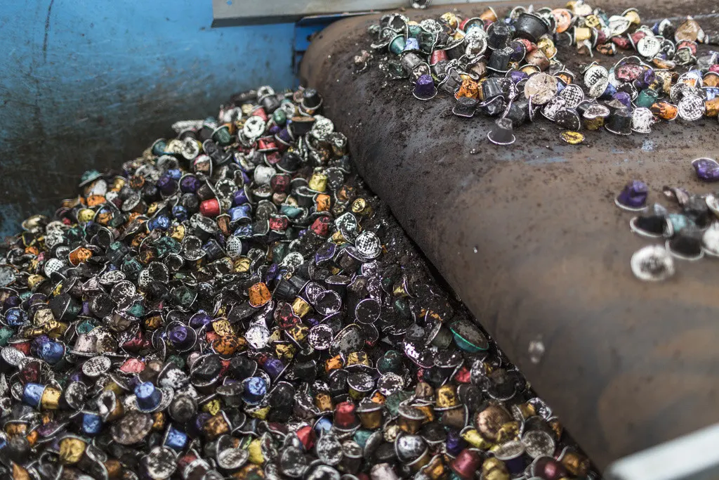 recyclage des capsules de café